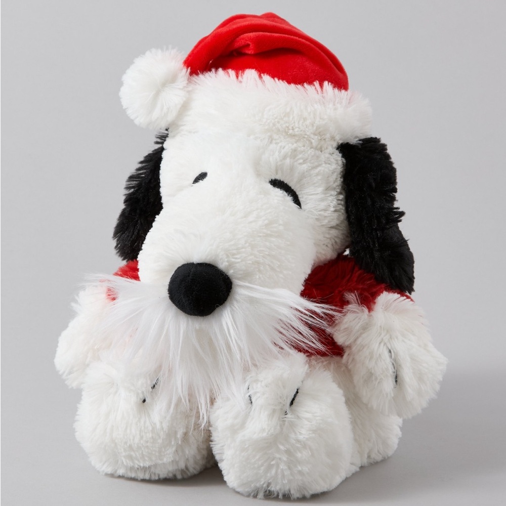 Warmies Snoopy Santa
